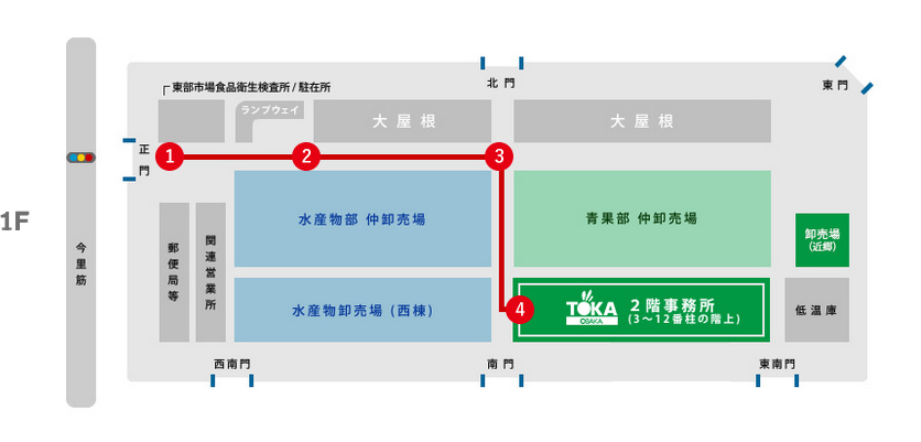 場内図 1F